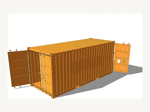 20′ DC Double Door (Çift Kapı) Konteyner