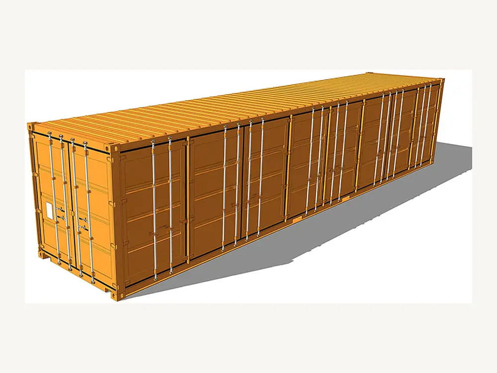 40′ HC Open Side Konteyner