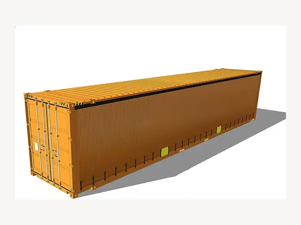 45′ HC Curtain Side Konteyner
