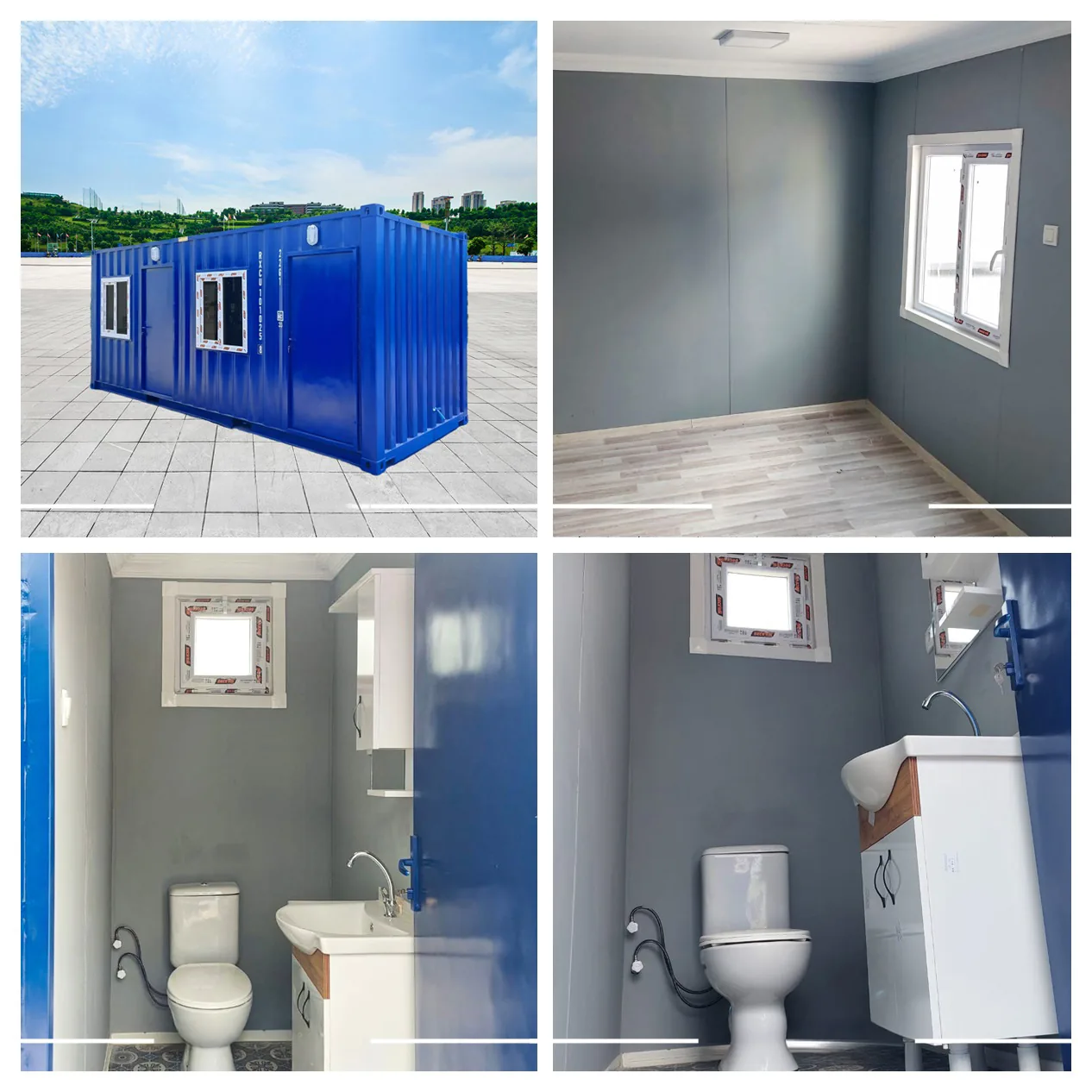 ISO 20 DC Ofis & WC Konteyner